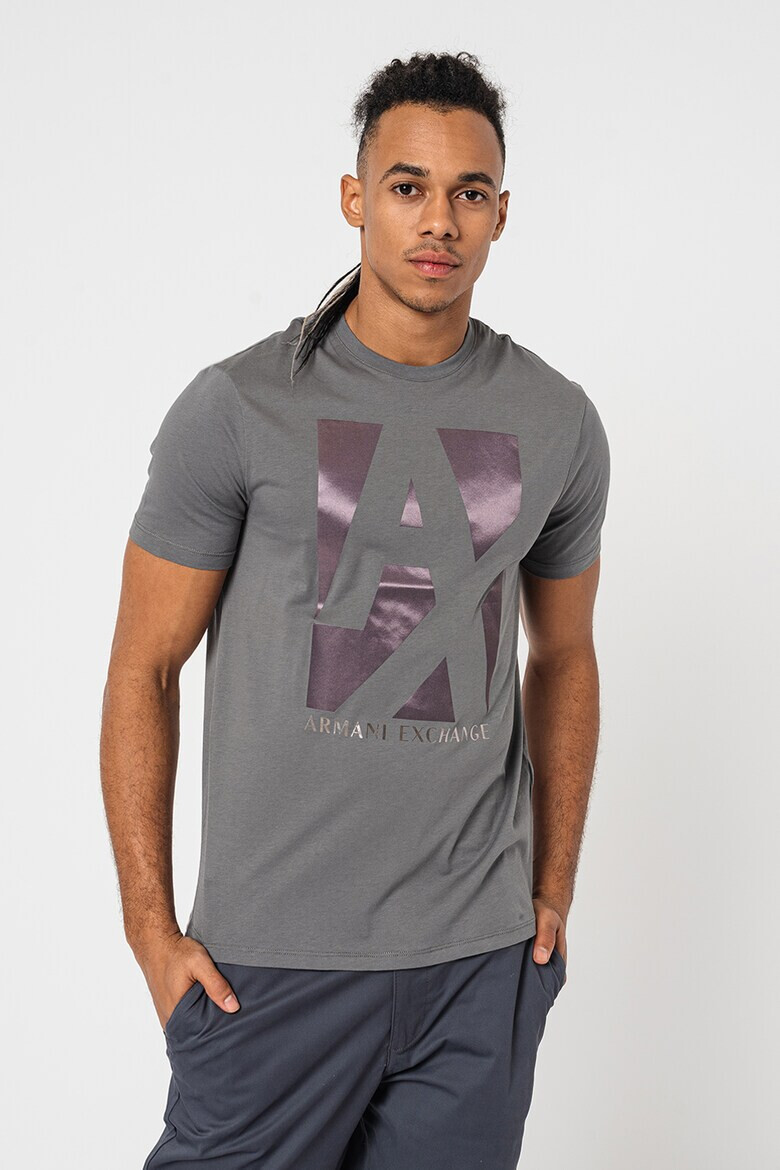 ARMANI EXCHANGE Тениска с лога - Pepit.bg