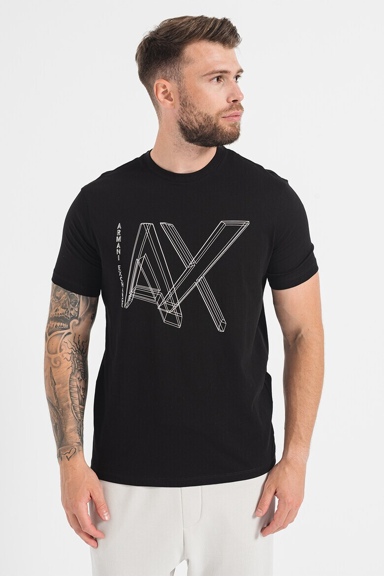 ARMANI EXCHANGE Тениска с лога - Pepit.bg