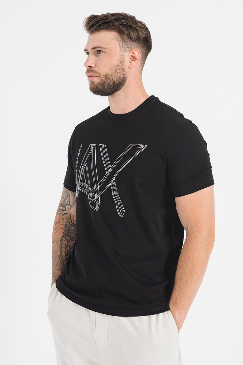 ARMANI EXCHANGE Тениска с лога - Pepit.bg