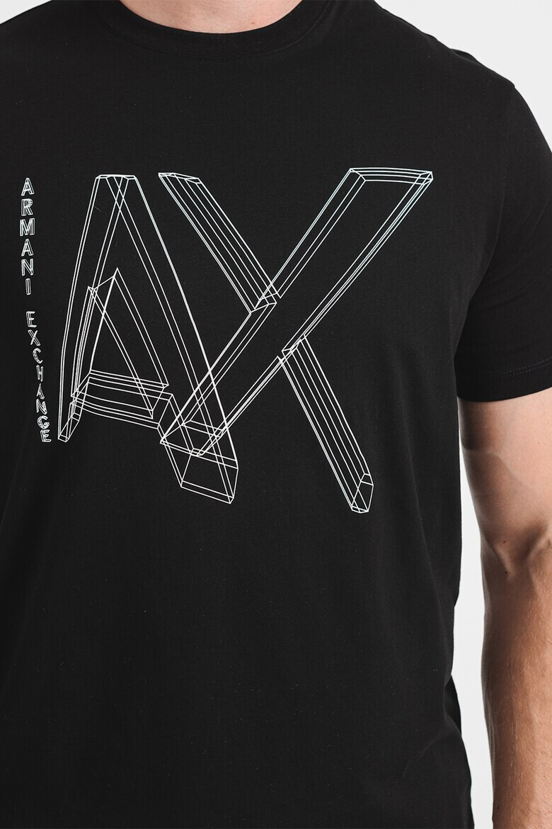 ARMANI EXCHANGE Тениска с лога - Pepit.bg