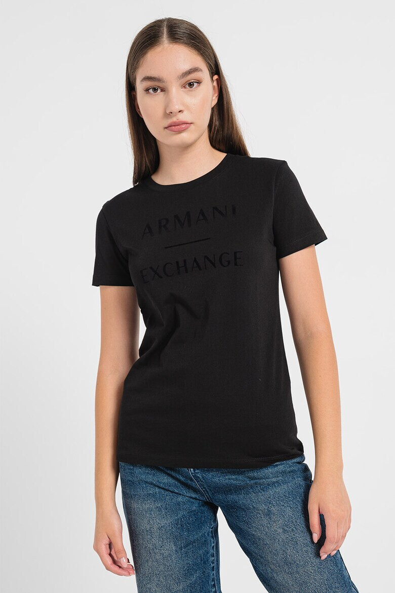 ARMANI EXCHANGE Тениска с лога - Pepit.bg