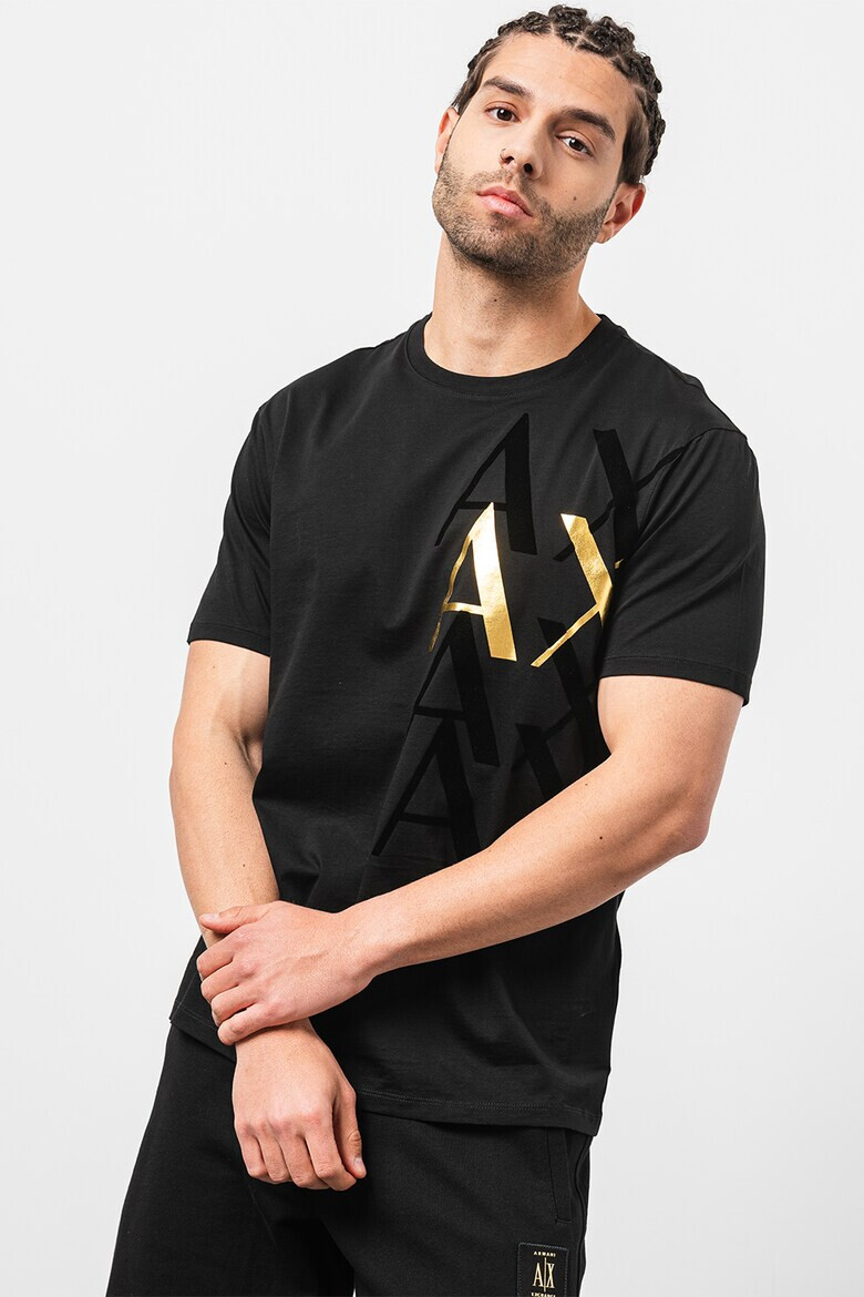 ARMANI EXCHANGE Тениска с лога - Pepit.bg