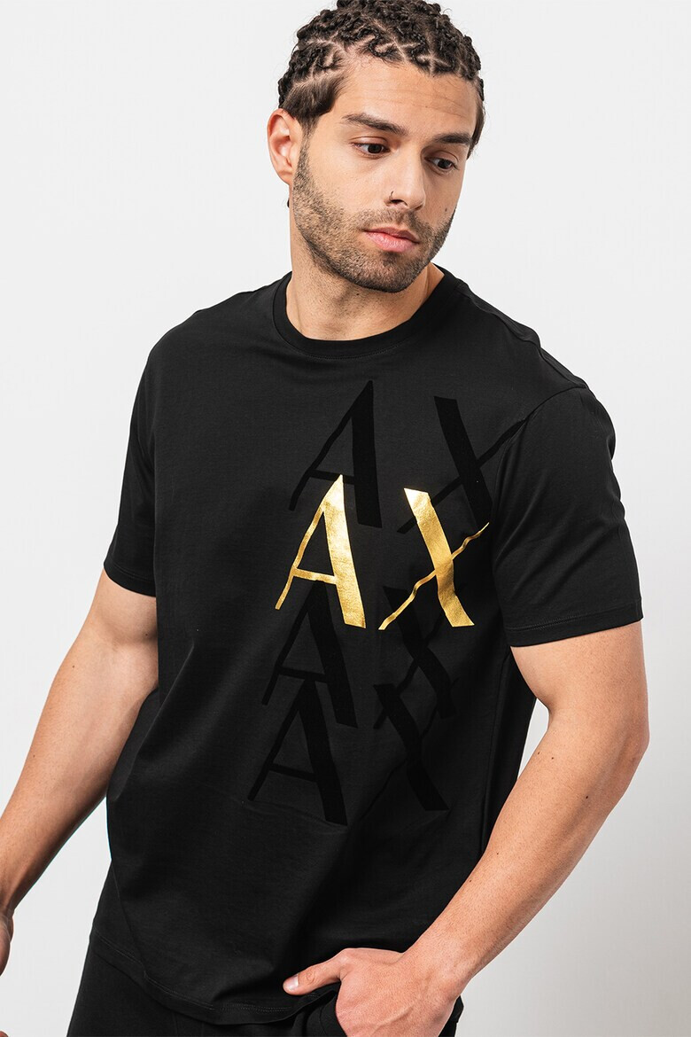 ARMANI EXCHANGE Тениска с лога - Pepit.bg