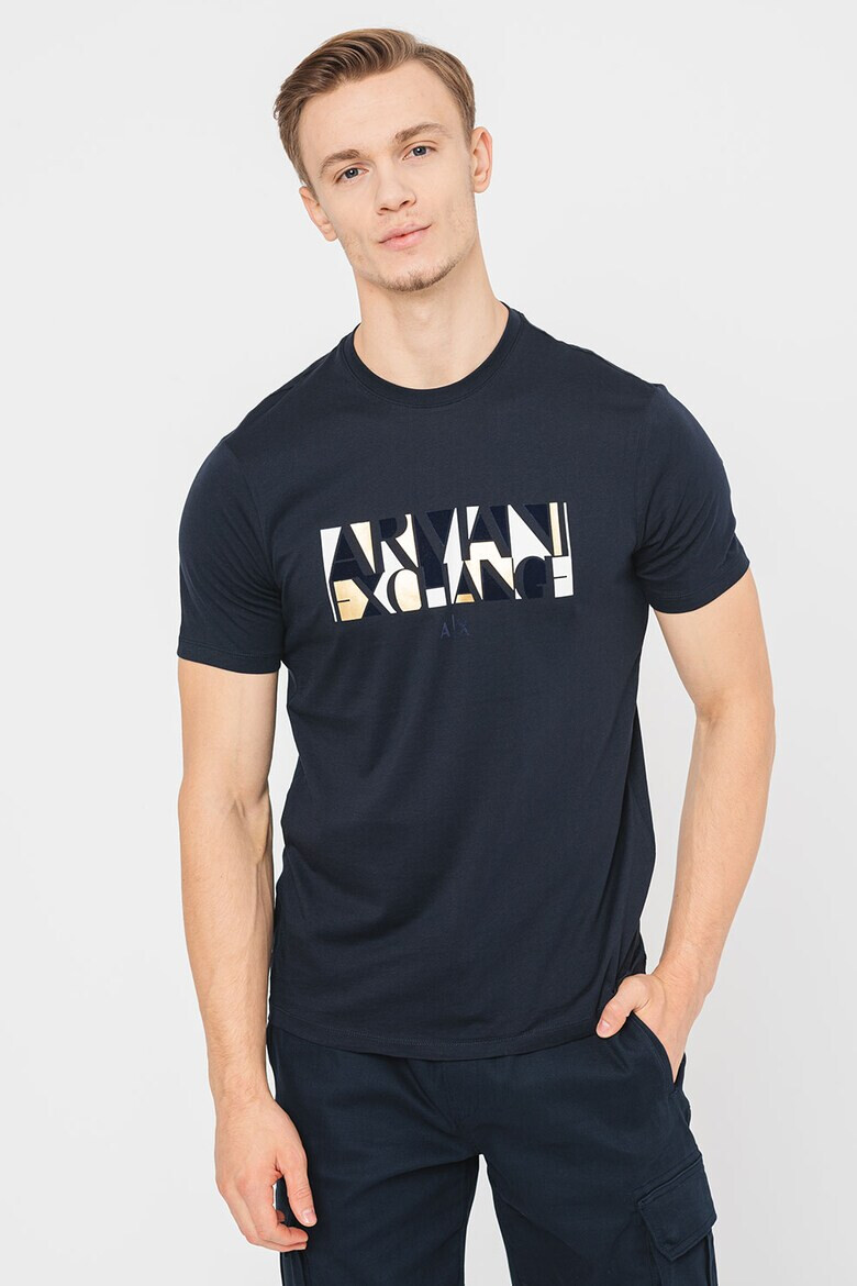 ARMANI EXCHANGE Тениска с лого - Pepit.bg