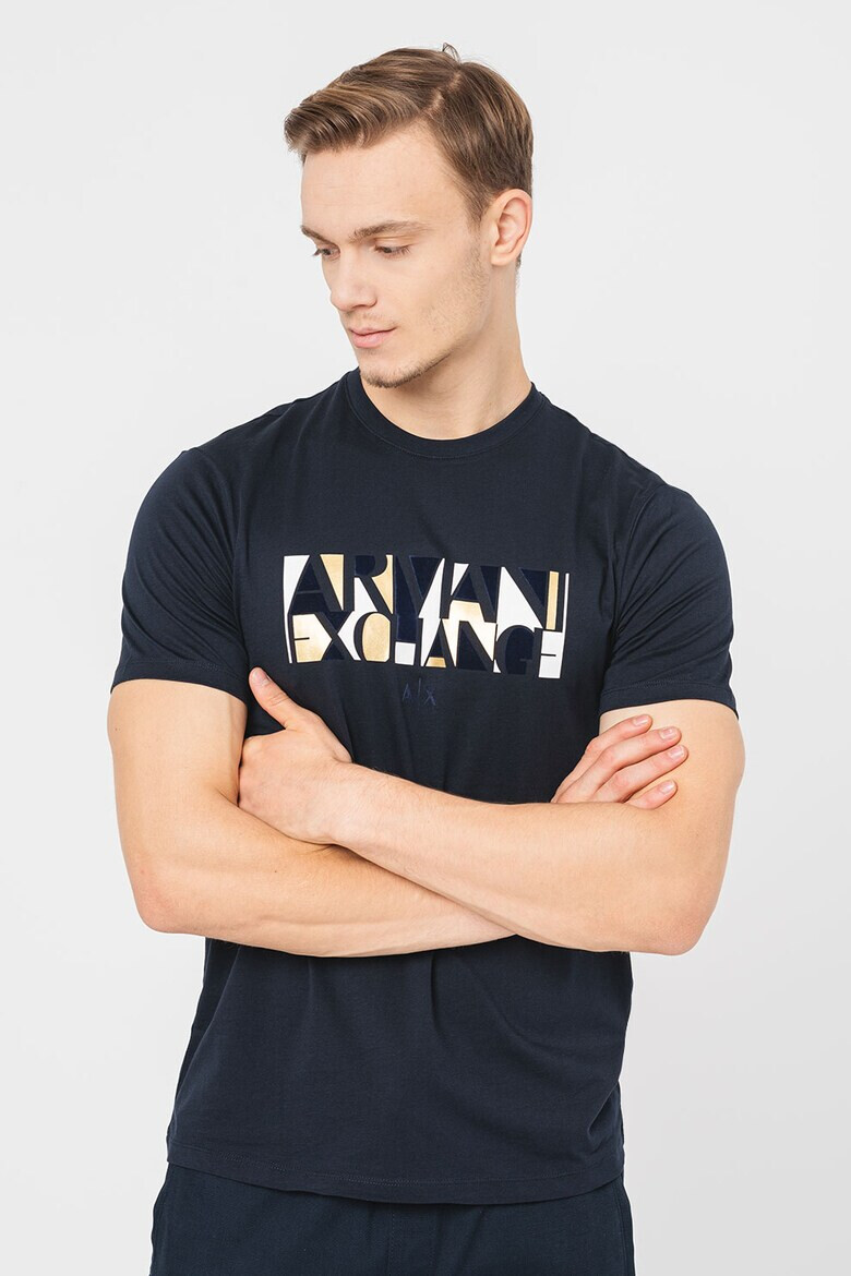 ARMANI EXCHANGE Тениска с лого - Pepit.bg