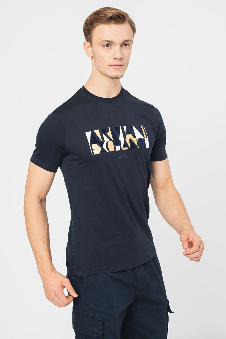 ARMANI EXCHANGE Тениска с лого - Pepit.bg