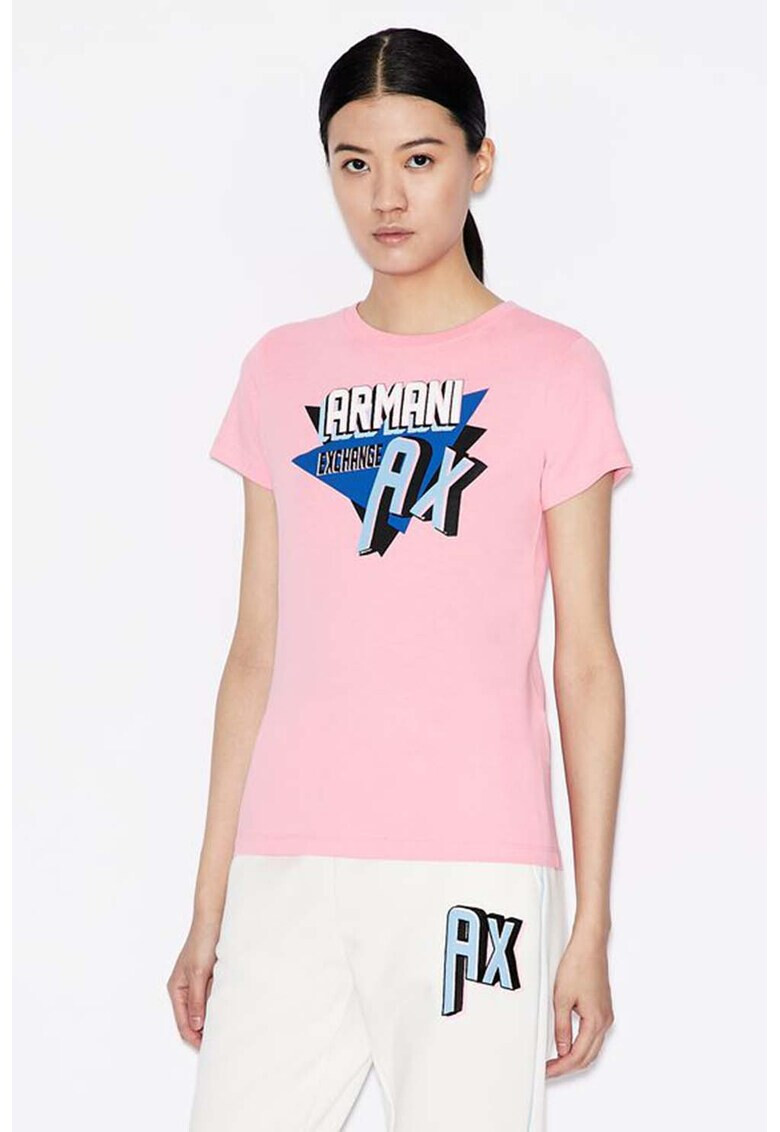 ARMANI EXCHANGE Тениска с лого - Pepit.bg
