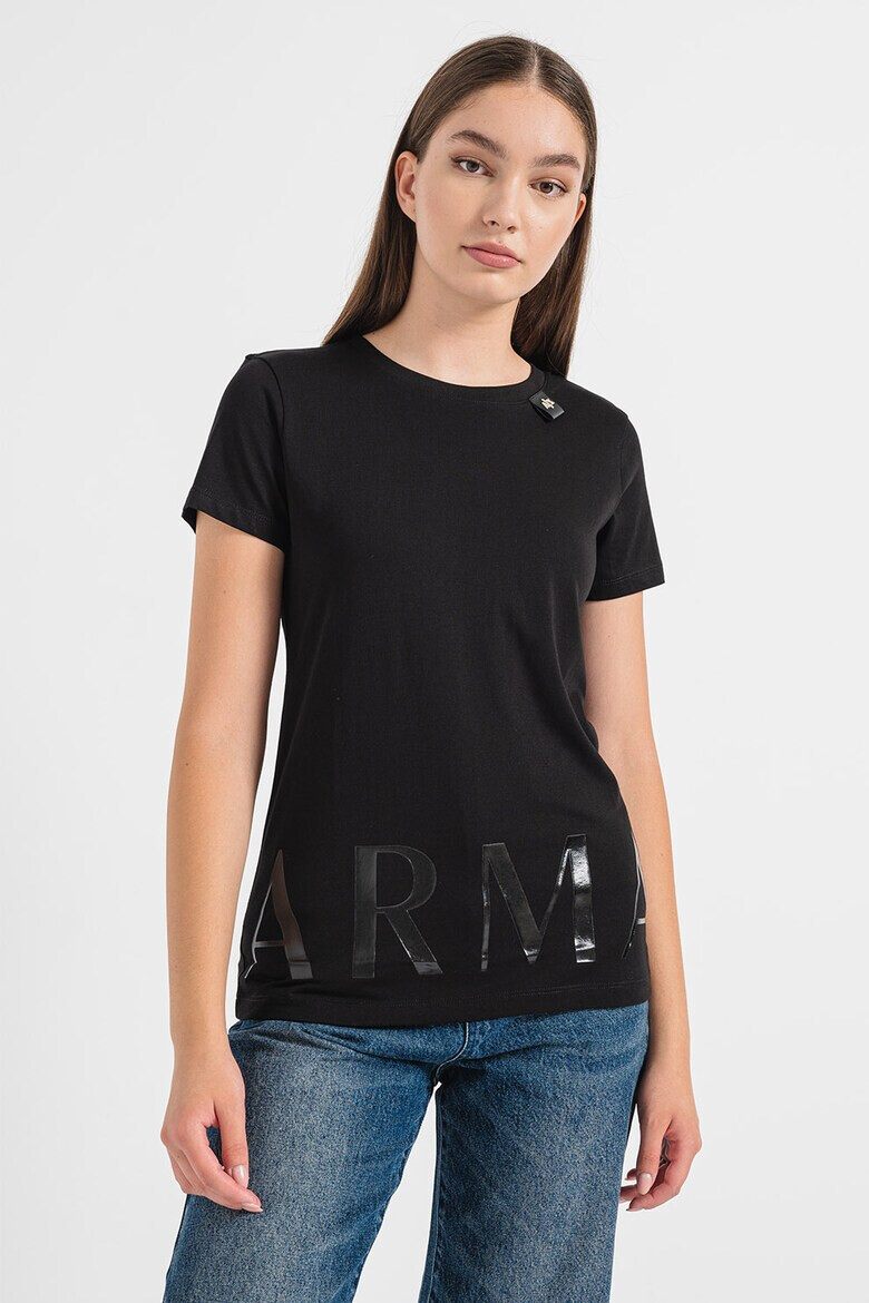 ARMANI EXCHANGE Тениска с лого - Pepit.bg