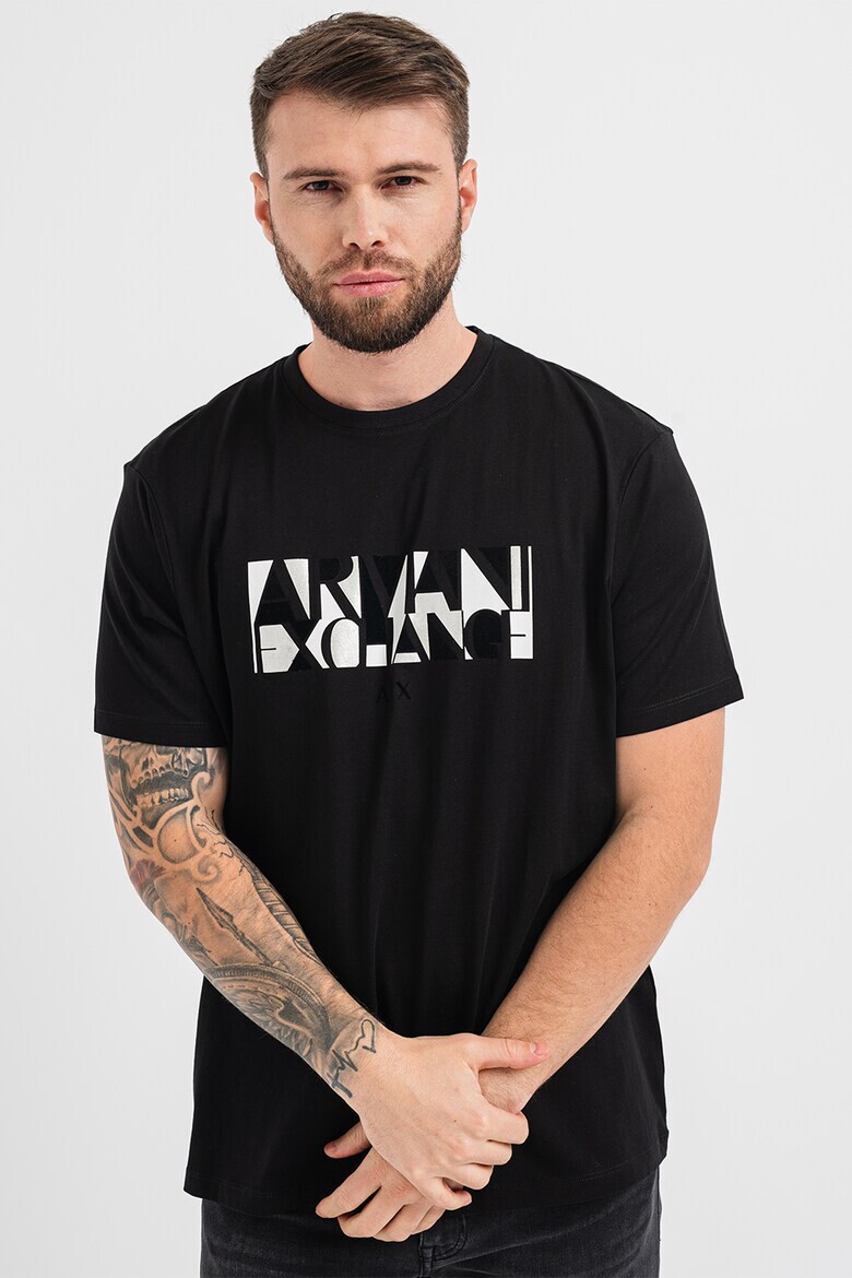 ARMANI EXCHANGE Тениска с лого - Pepit.bg