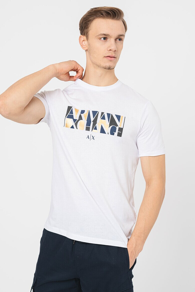 ARMANI EXCHANGE Тениска с лого - Pepit.bg