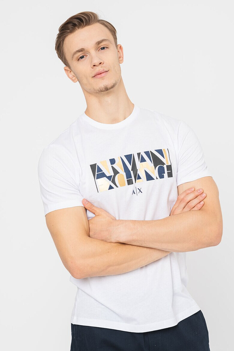ARMANI EXCHANGE Тениска с лого - Pepit.bg