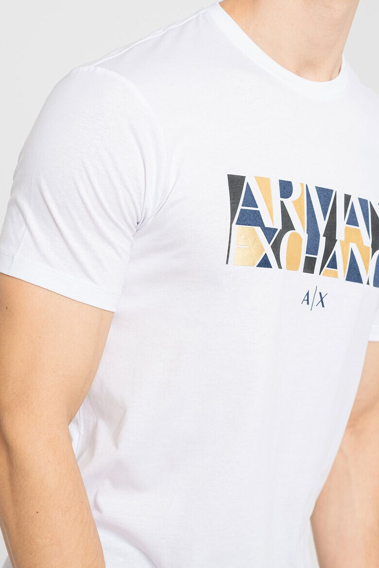 ARMANI EXCHANGE Тениска с лого - Pepit.bg