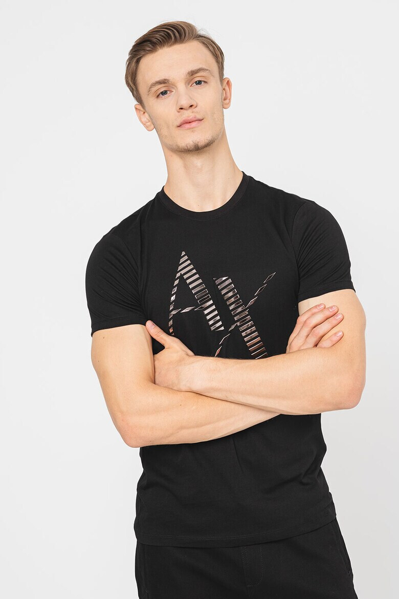 ARMANI EXCHANGE Тениска с лого - Pepit.bg