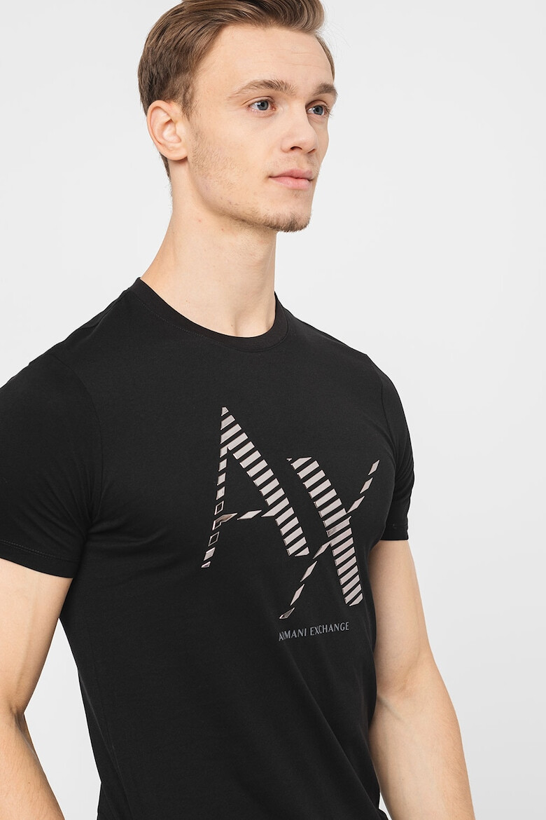 ARMANI EXCHANGE Тениска с лого - Pepit.bg
