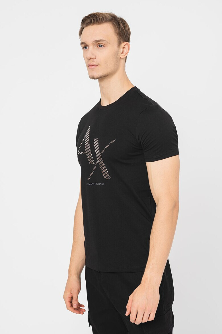 ARMANI EXCHANGE Тениска с лого - Pepit.bg
