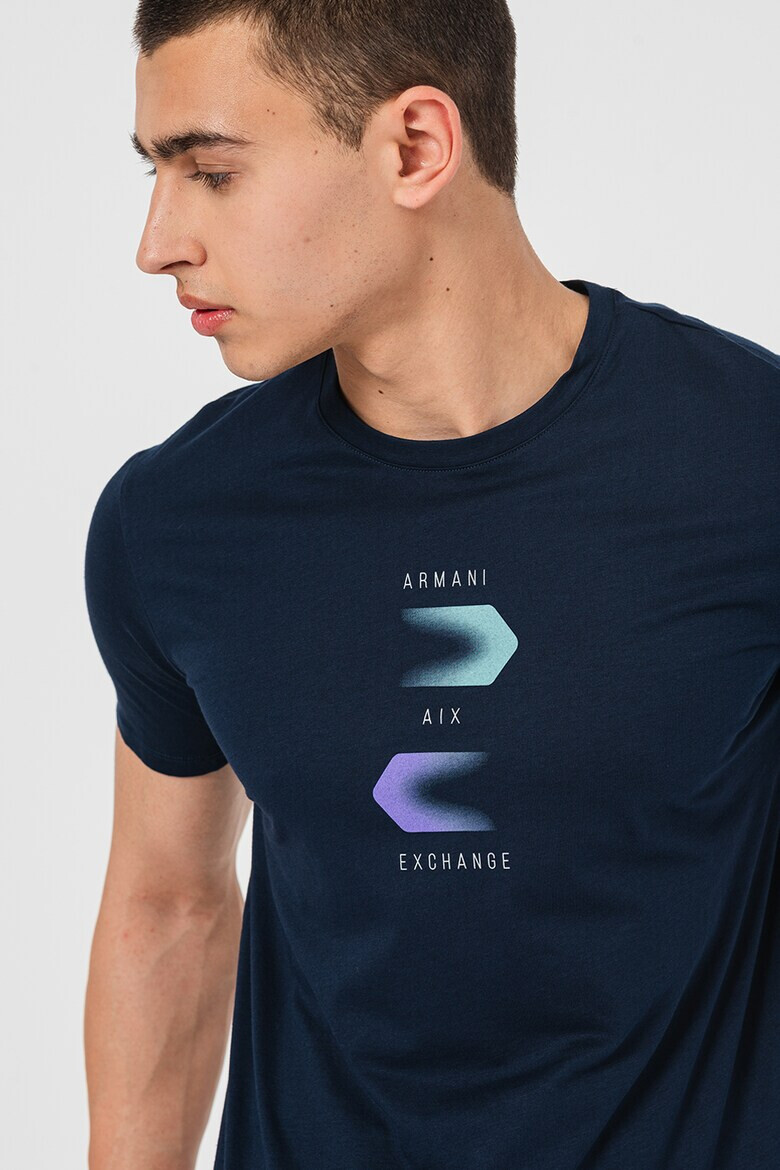 ARMANI EXCHANGE Тениска с лого - Pepit.bg