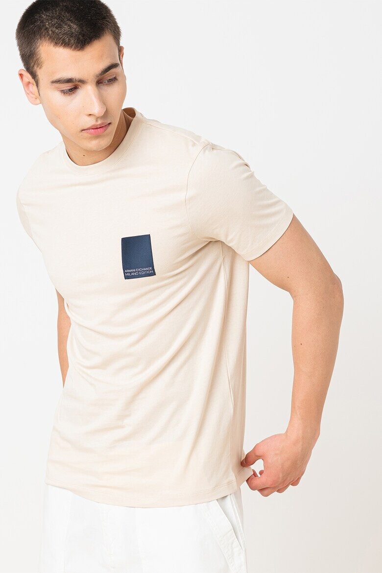 ARMANI EXCHANGE Тениска с лого - Pepit.bg