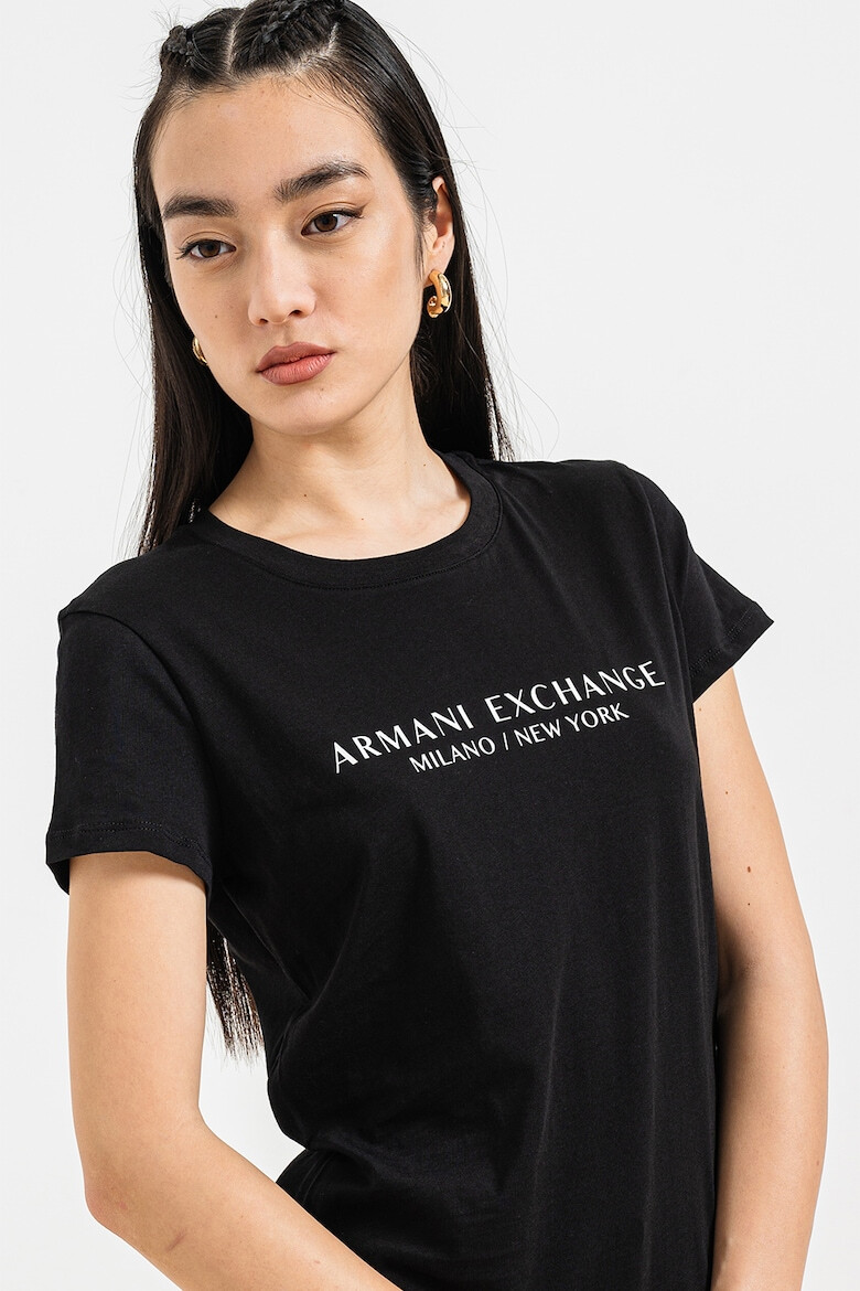 ARMANI EXCHANGE Тениска с лого - Pepit.bg