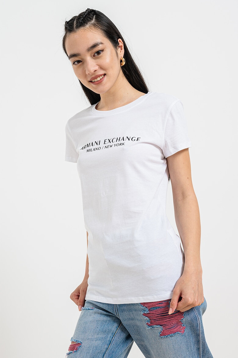 ARMANI EXCHANGE Тениска с лого - Pepit.bg