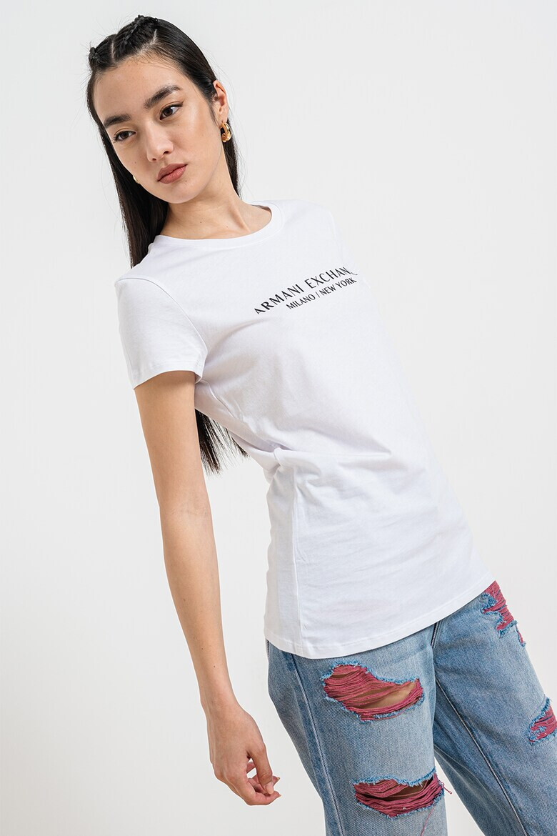 ARMANI EXCHANGE Тениска с лого - Pepit.bg