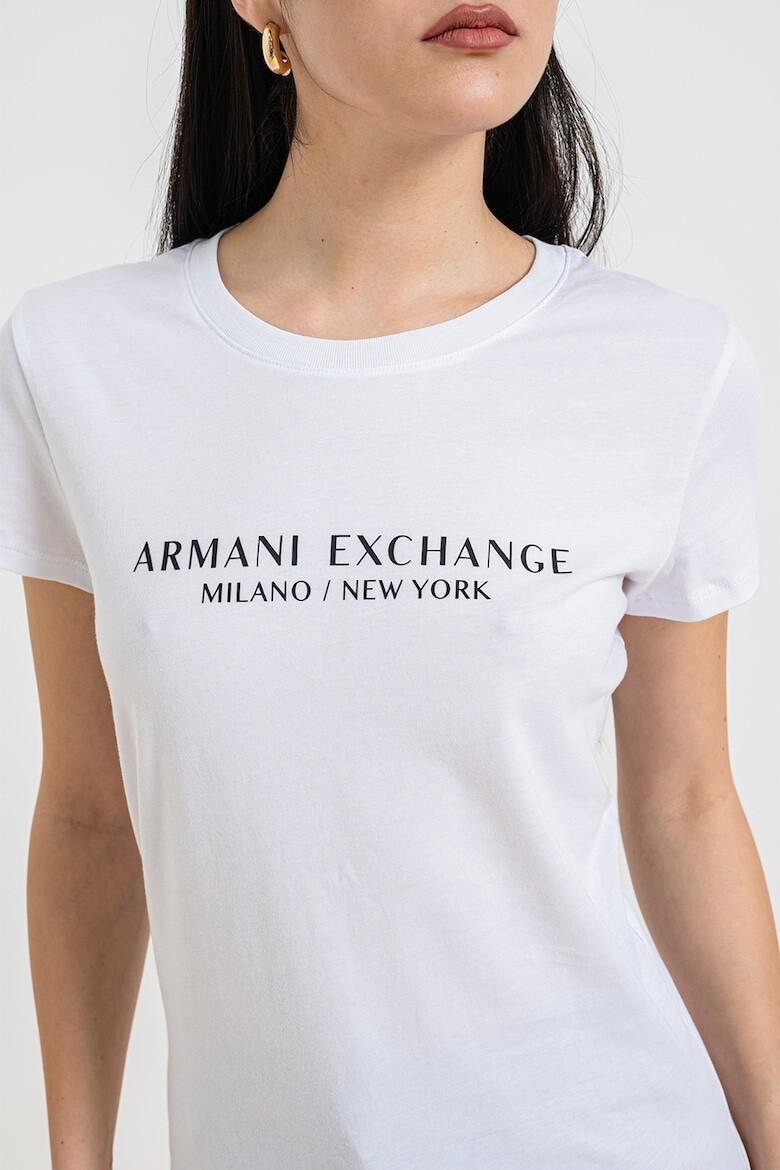 ARMANI EXCHANGE Тениска с лого - Pepit.bg