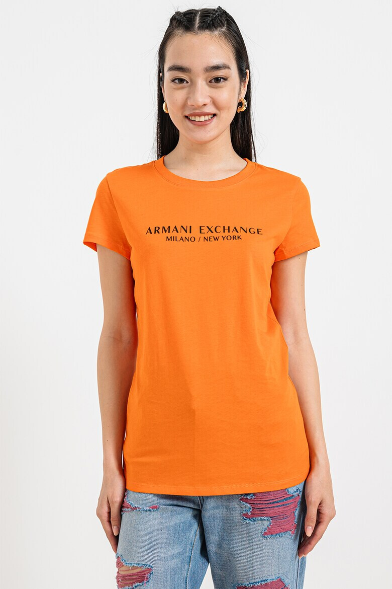 ARMANI EXCHANGE Тениска с лого - Pepit.bg