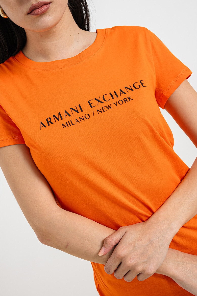 ARMANI EXCHANGE Тениска с лого - Pepit.bg