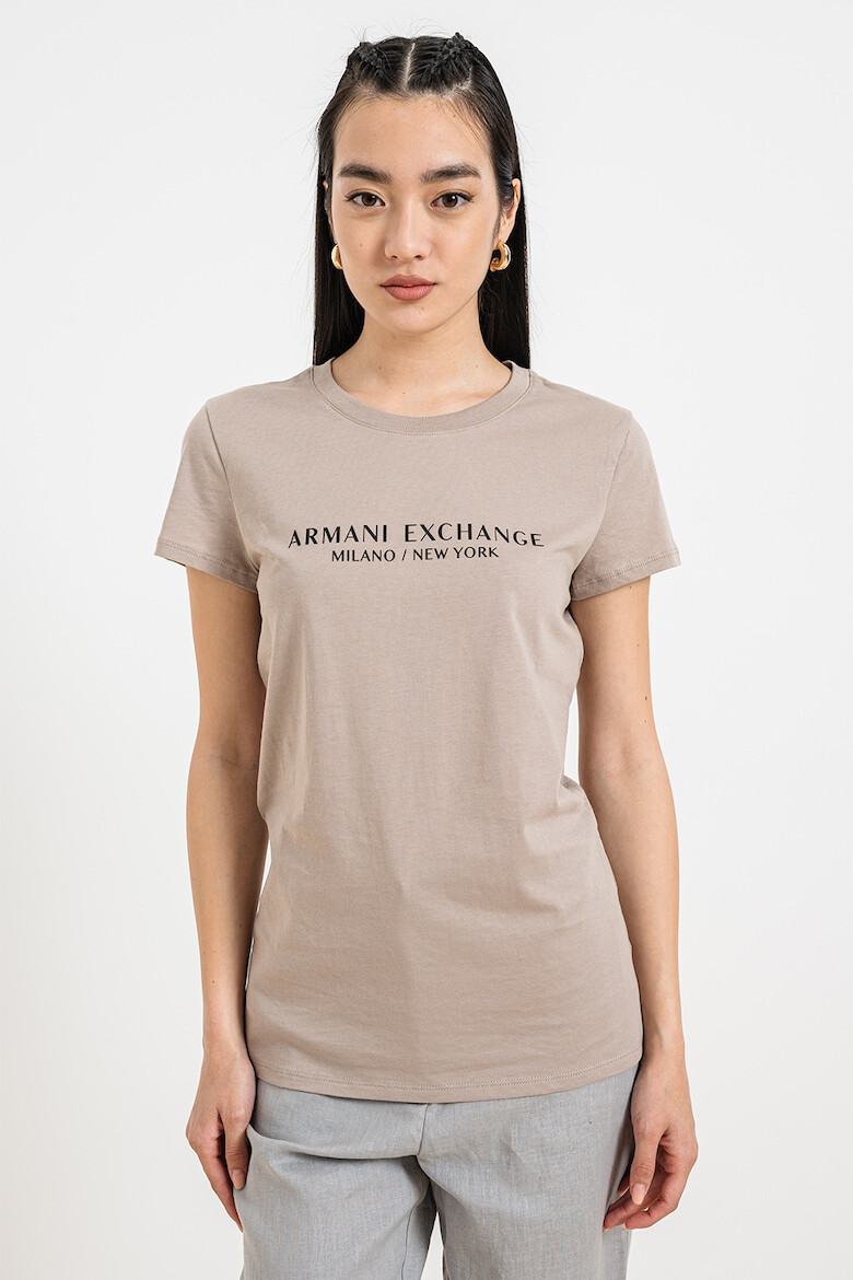ARMANI EXCHANGE Тениска с лого - Pepit.bg