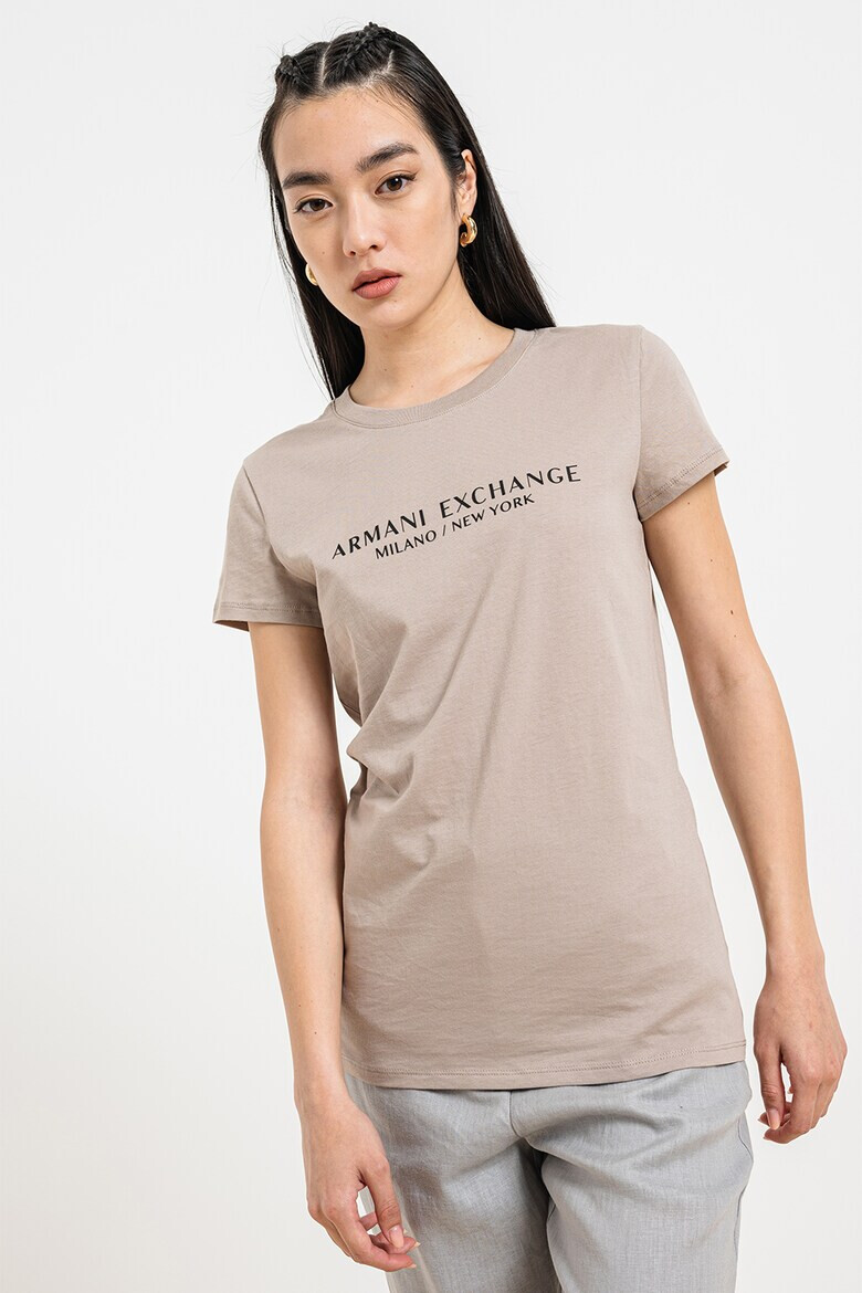 ARMANI EXCHANGE Тениска с лого - Pepit.bg