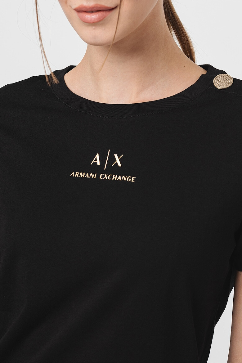 ARMANI EXCHANGE Тениска с лого - Pepit.bg