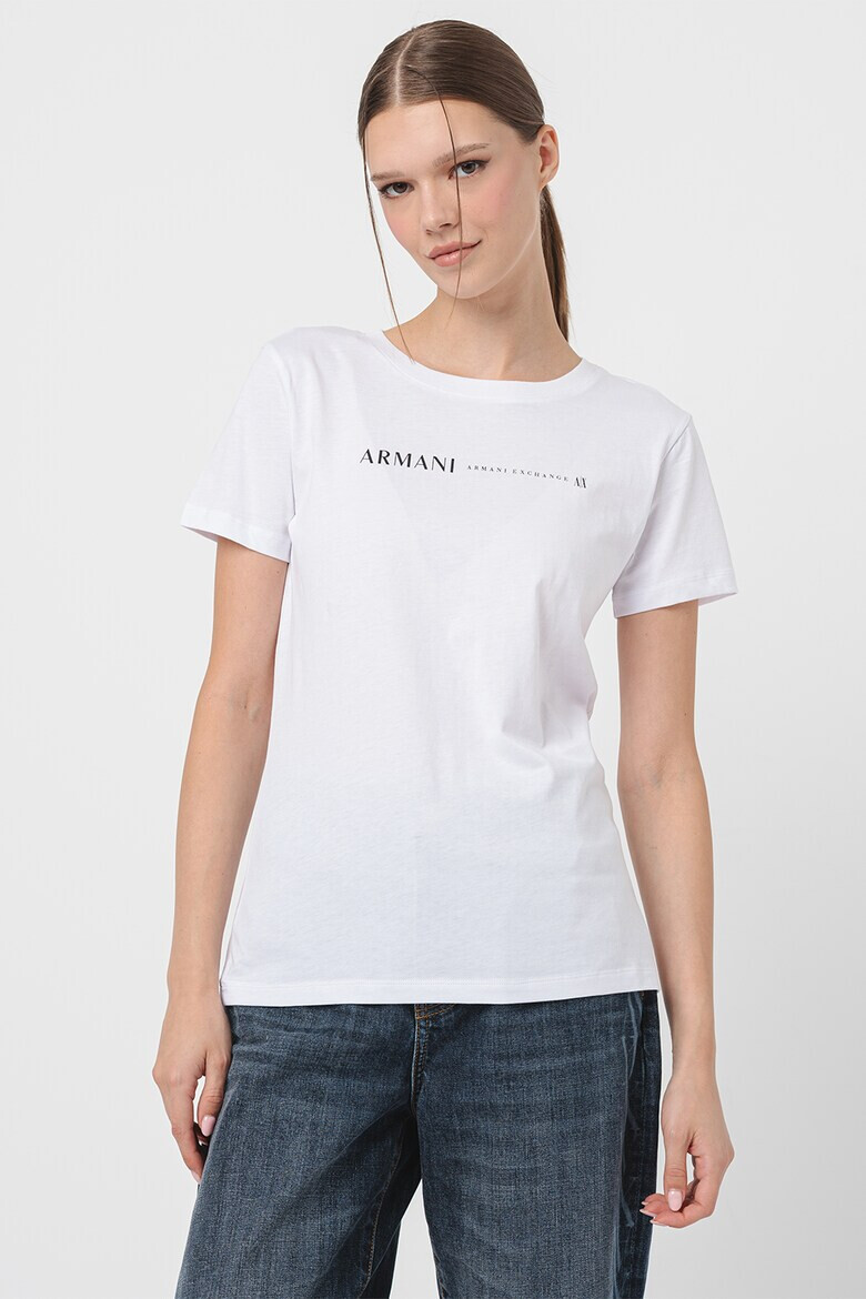 ARMANI EXCHANGE Тениска с лого - Pepit.bg