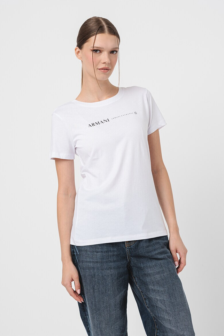 ARMANI EXCHANGE Тениска с лого - Pepit.bg