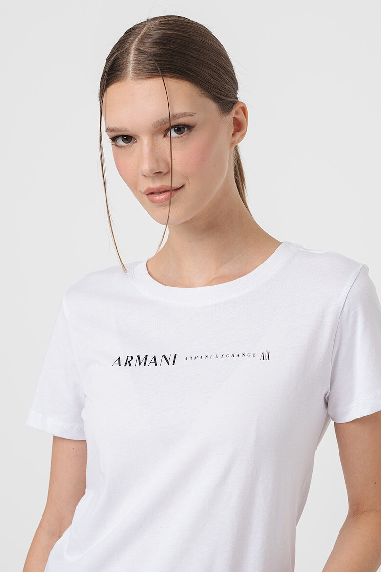 ARMANI EXCHANGE Тениска с лого - Pepit.bg