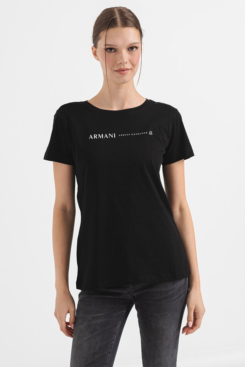 ARMANI EXCHANGE Тениска с лого - Pepit.bg
