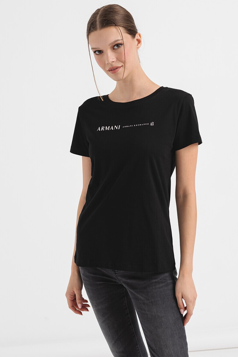 ARMANI EXCHANGE Тениска с лого - Pepit.bg
