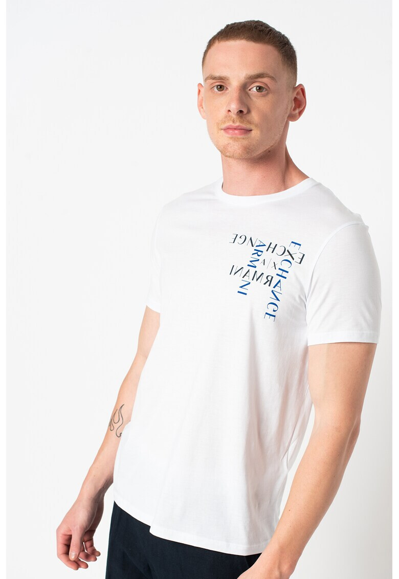 ARMANI EXCHANGE Тениска с лого - Pepit.bg