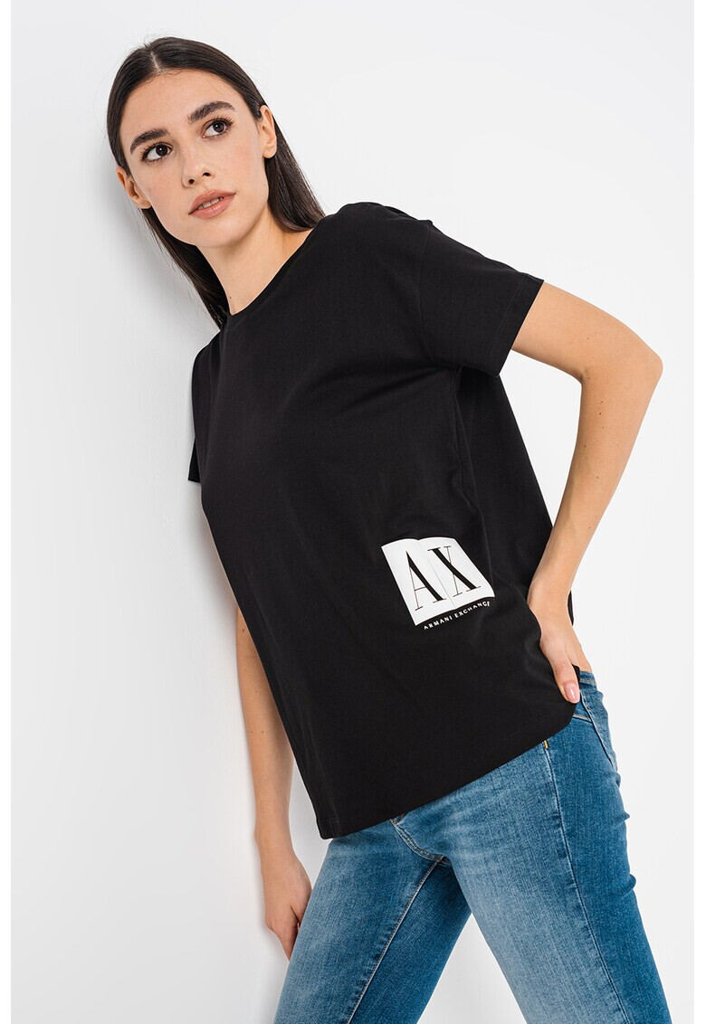ARMANI EXCHANGE Тениска с лого - Pepit.bg