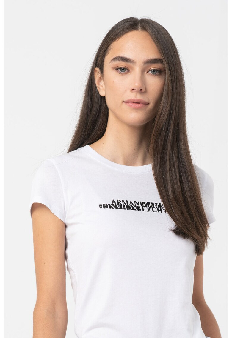 ARMANI EXCHANGE Тениска с лого - Pepit.bg
