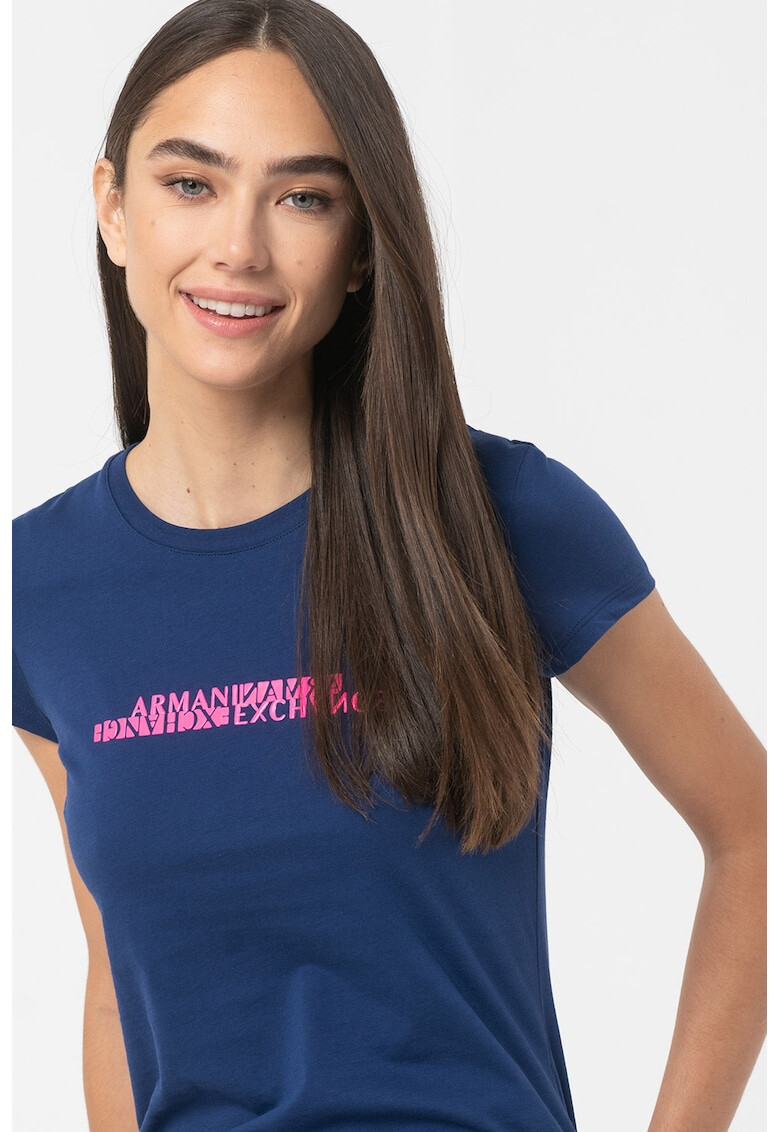 ARMANI EXCHANGE Тениска с лого - Pepit.bg