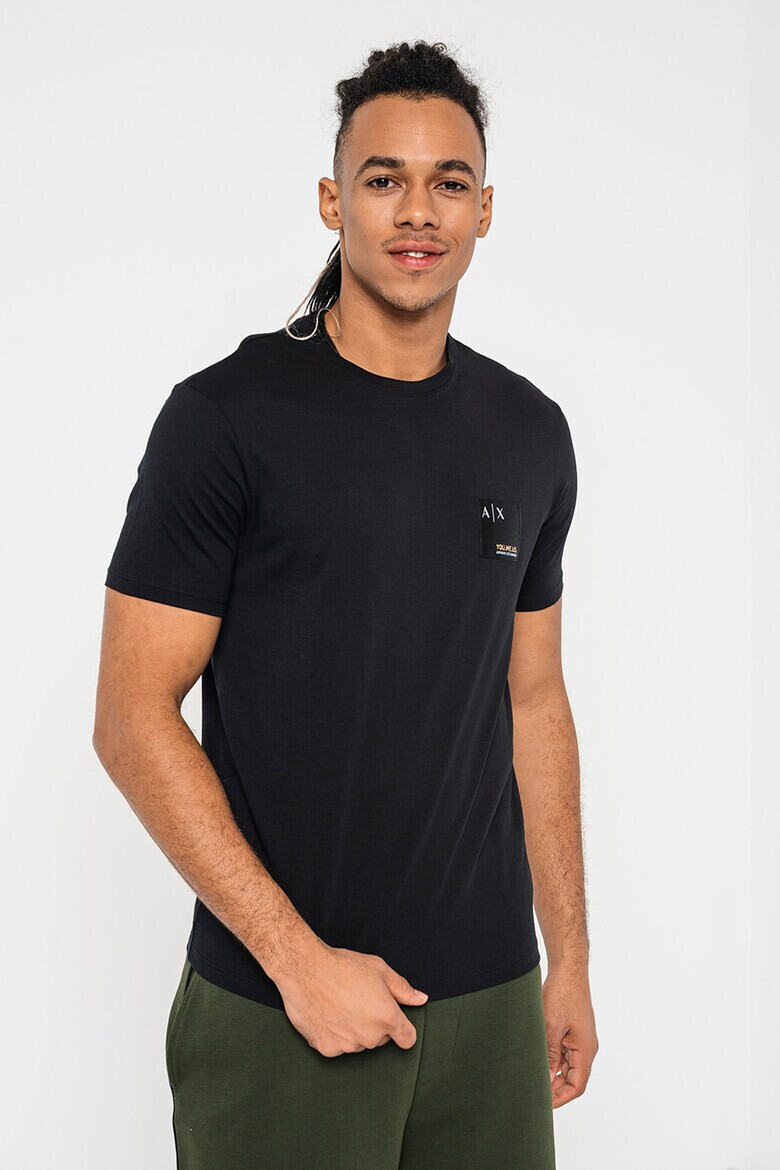 ARMANI EXCHANGE Тениска с лого - Pepit.bg