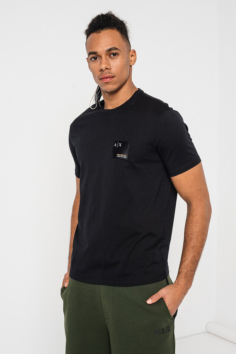 ARMANI EXCHANGE Тениска с лого - Pepit.bg
