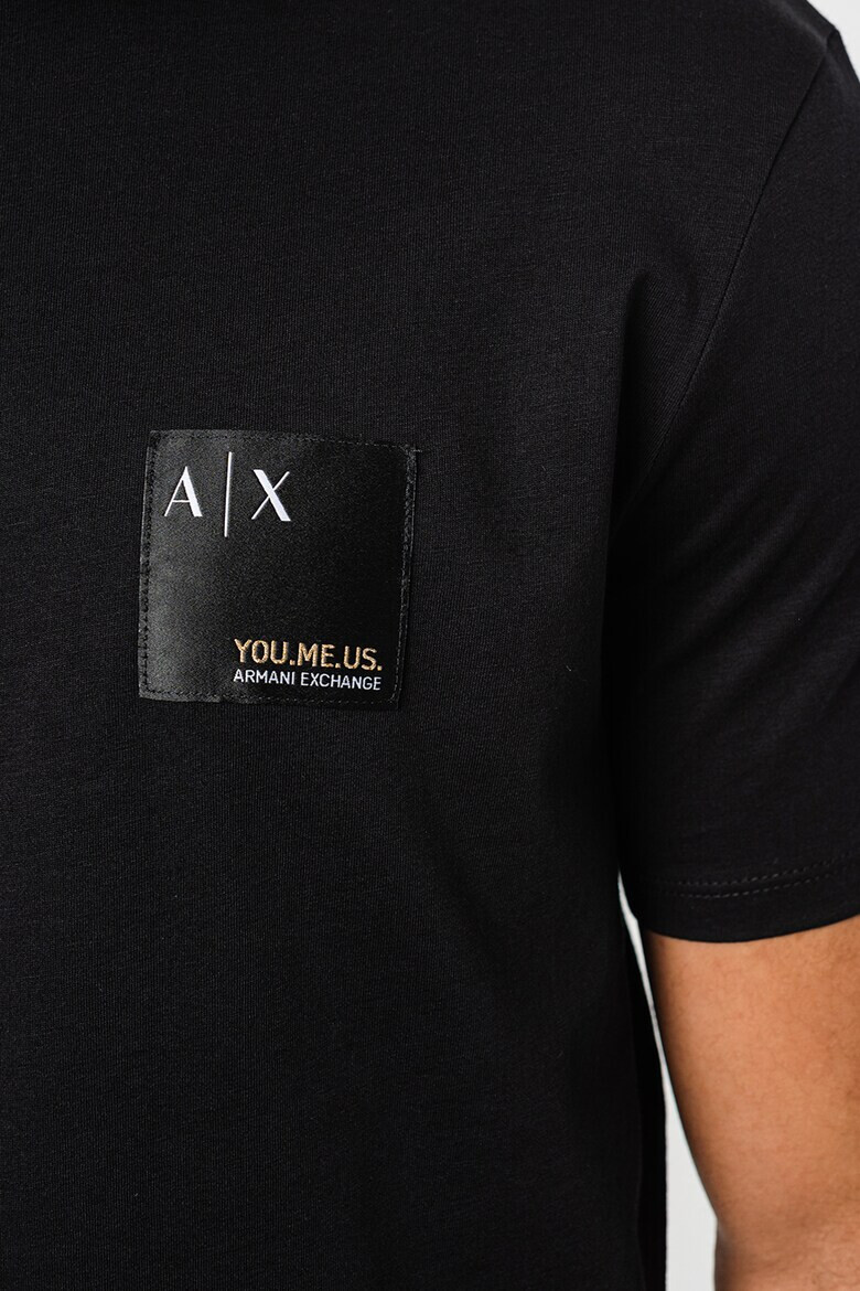 ARMANI EXCHANGE Тениска с лого - Pepit.bg