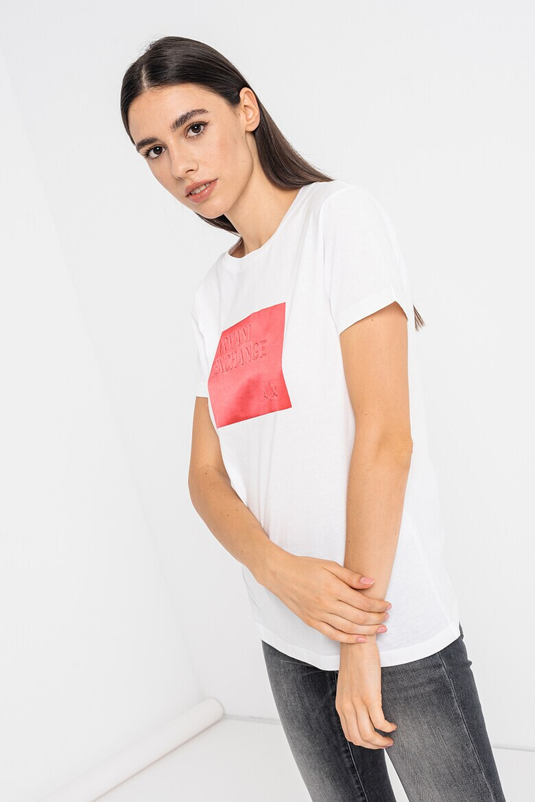 ARMANI EXCHANGE Тениска с лого - Pepit.bg