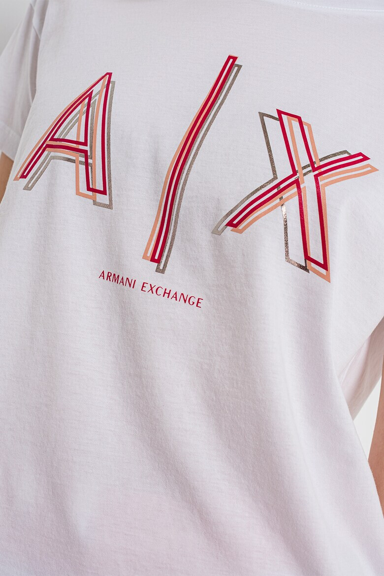 ARMANI EXCHANGE Тениска с лого - Pepit.bg