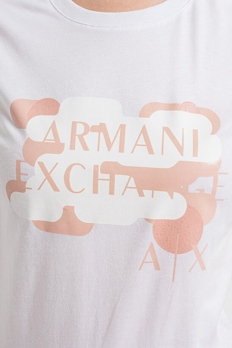 ARMANI EXCHANGE Тениска с лого - Pepit.bg