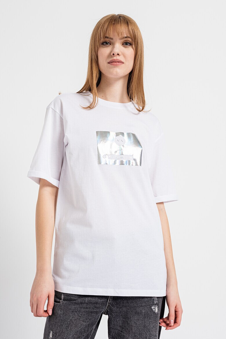 ARMANI EXCHANGE Тениска с лого - Pepit.bg