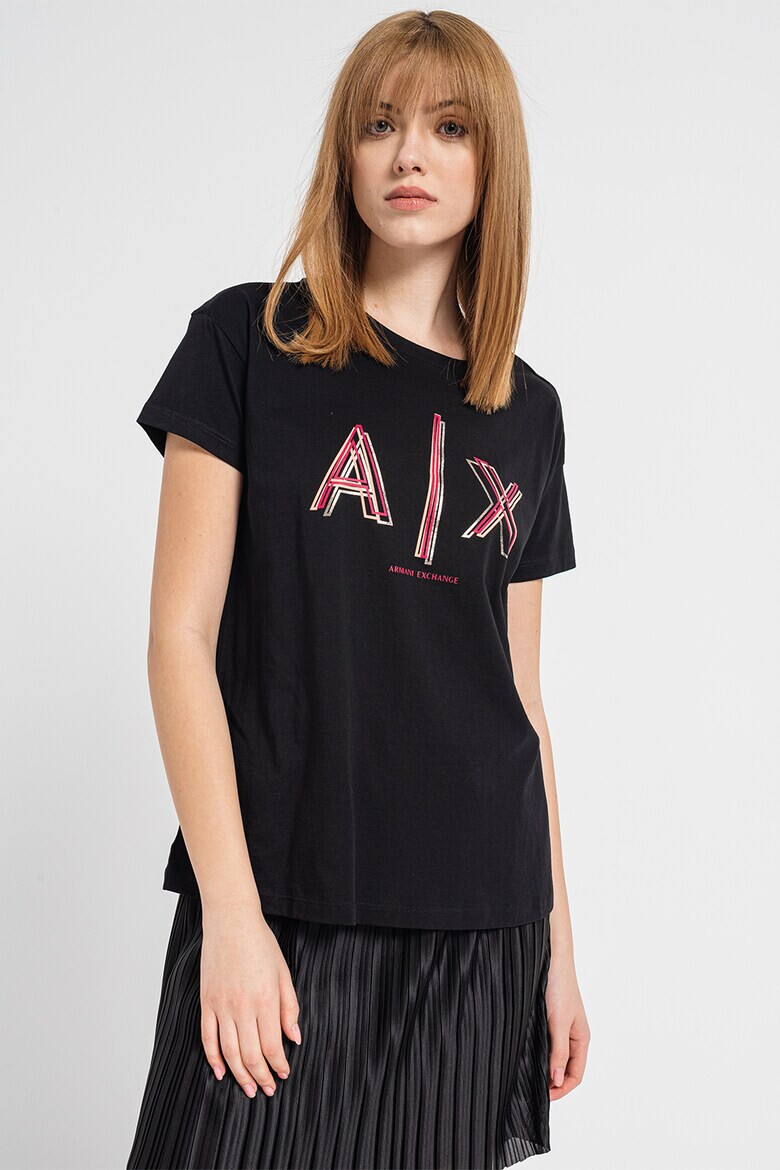 ARMANI EXCHANGE Тениска с лого - Pepit.bg