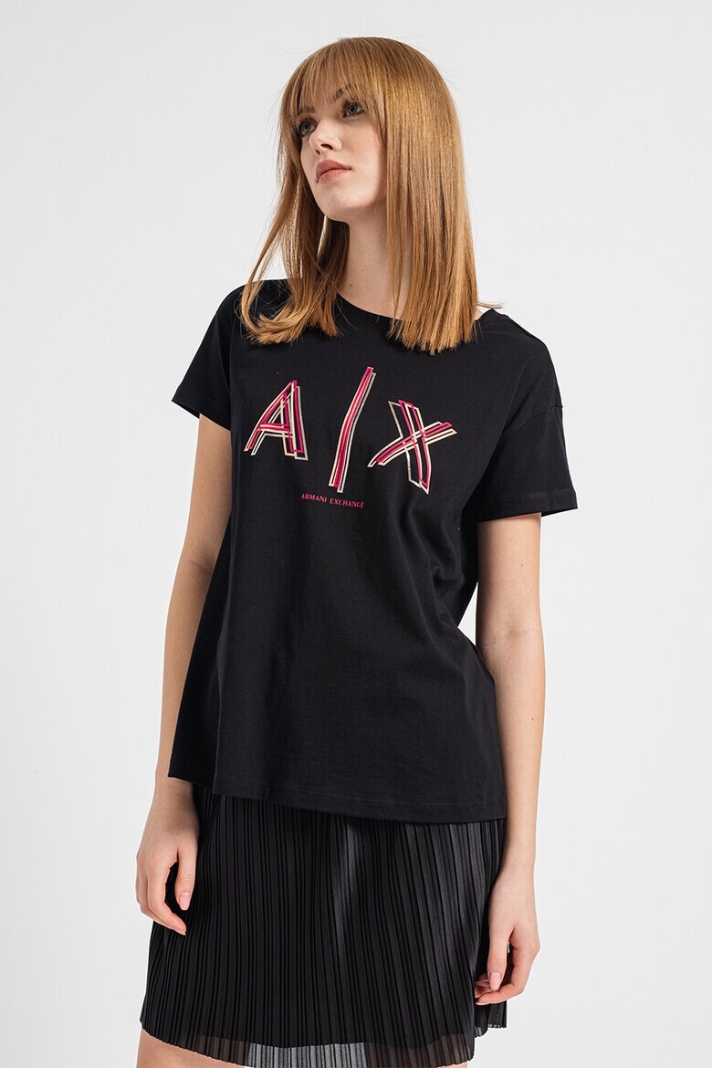 ARMANI EXCHANGE Тениска с лого - Pepit.bg