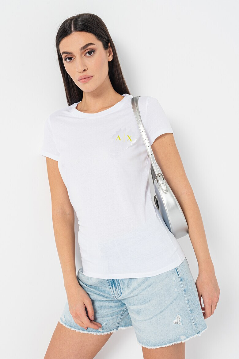 ARMANI EXCHANGE Тениска с лого - Pepit.bg