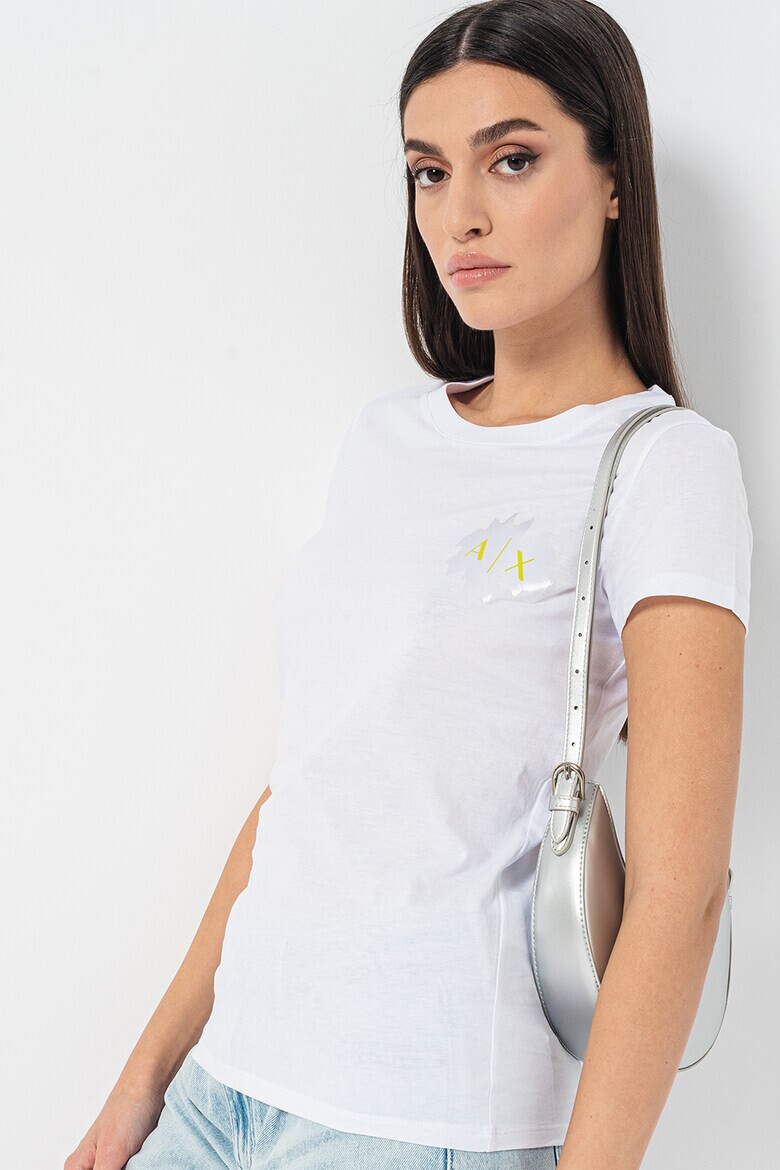 ARMANI EXCHANGE Тениска с лого - Pepit.bg